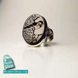 MuslimShop-Ring-Muslim-sterling-silver-gemstone-Akik-Yemeni-Agate