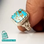 MuslimShop-Ring-Muslim-sterling-silver-gemstone-turquoise-Elegant-Man-Muslim